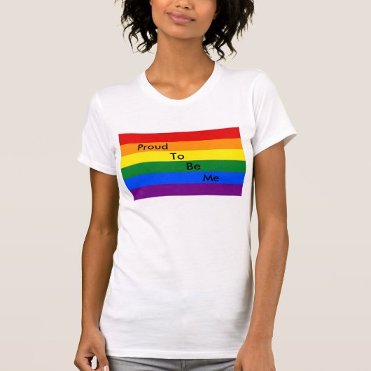 Gay Pride voor vrouwen T-shirt (Voorkant)