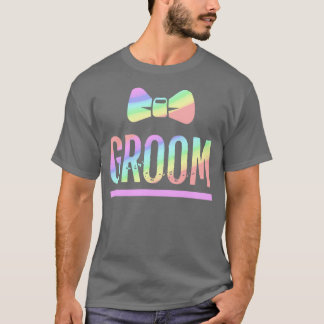 Gay Pride vrijgezellenfeest Regenboog strikdas Tro T-shirt