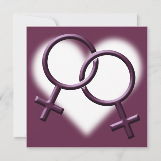 Gay Pride Wedding nodigt Kaarten uit van hetzelfde (Voorkant)