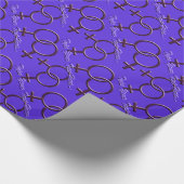 Gay Pride Wrapping Paper Custom Lesbian Love Paper Cadeaupapier (Hoek)