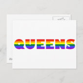 Gay Queens briefkaart (Voorkant / Achterkant)