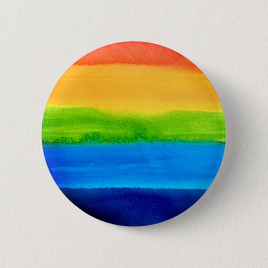 Gay Queer Rainbow Ronde Button 5,7 Cm (Voorkant)