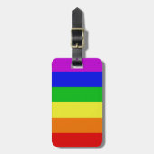 Gay Rainbow Bagagelabel (Voorkant verticaal)