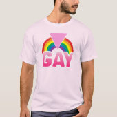 GAY RAINBOW FLAG T-SHIRT (Voorkant)