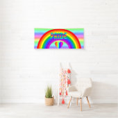 Gay Rainbow Pride Banner (Insitu)
