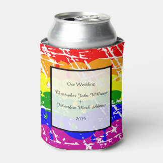 Gay Regenboog Vrijheid Vlag Huwelijk Keepsake Blikjeskoeler
