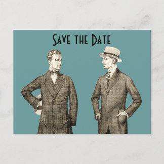 Gay Save the Date Aankondigingskaart