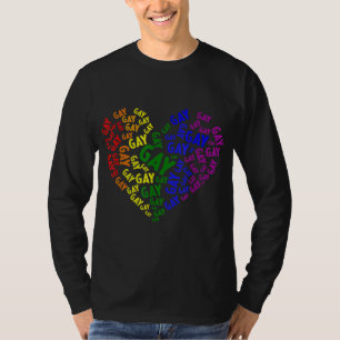 Gay say Gay say Love Blijf Prouwe LGBTQ Gay Rights T-shirt