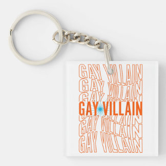 Gay schurk grappig meme lgbt gay pride lesbisch lg sleutelhanger