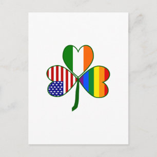Gay Shamrock Briefkaart