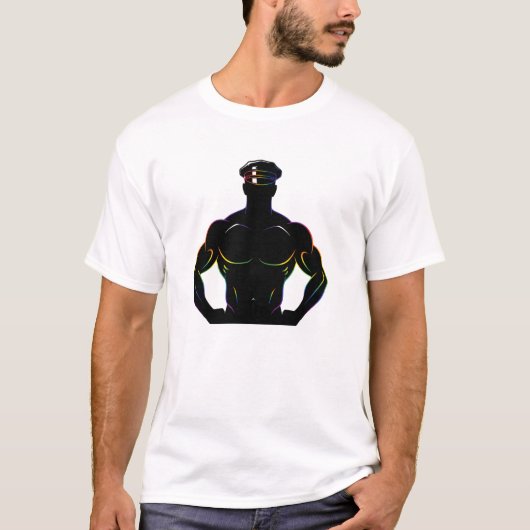 GAY SILHOUETTE Gay Pride Shirt for Men | LGBTQ (Voorkant)