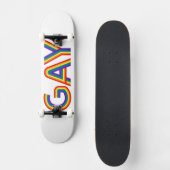 GAY SKATEBOARD (Voorkant)