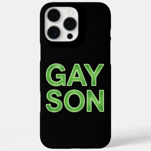 Gay Son Funny LGBTQ Pride iPhone 16 Pro Max Hoesje