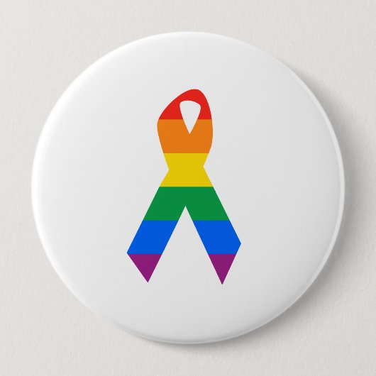 Gay Suicide Awareness Ronde Button 4,0 Cm (Voorkant)