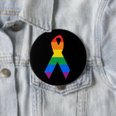 Gay Suicide Awareness Ronde Button 4,0 Cm (In situ)