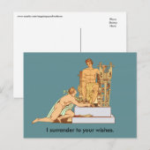 Gay Surrender naar je wensen Briefkaart (Voorkant / Achterkant)