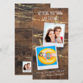 "Gay Tidings" Carte de vacances LGBT 2-Photo (Devant / Derrière)