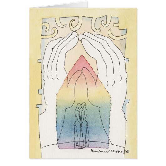 Gay Union of Marriage Card (Voorkant)