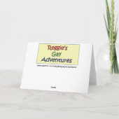Gay verjaardag Rainbow Sails Kaart (Achterkant)