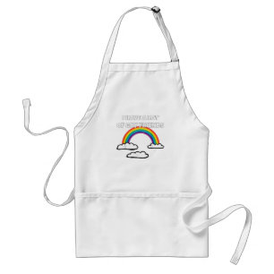 Gay Vrienden LGBT Ally Rainbow Grappige Gay Pride Standaard Schort