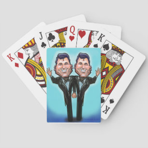 Gay Wedding Cake Dolls Pokerkaarten