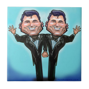 Gay Wedding Cake Dolls Tegeltje