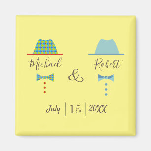 Gay Wedding Favor Magneet