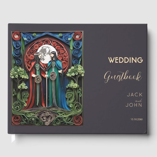 Gay Wedding Gastenboek (Voorkant)