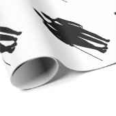 Gay Wedding Grooms Cadeaupapier (Rol Hoek)