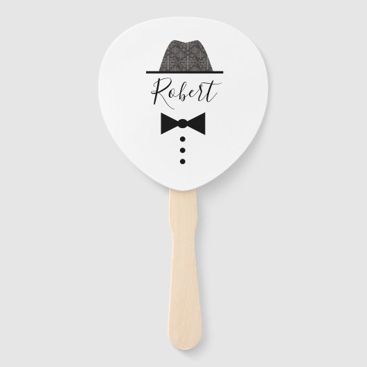 Gay Wedding Grooms Handwaaier (Achterkant)