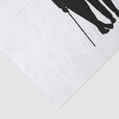 Gay Wedding Grooms Tissuepapier (Detail)