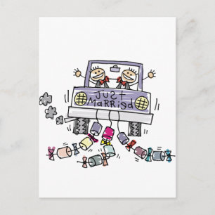 Gay Wedding net getrouwd Aankondigingskaart