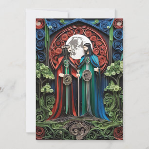 Gay Wedding RSVP Kaart