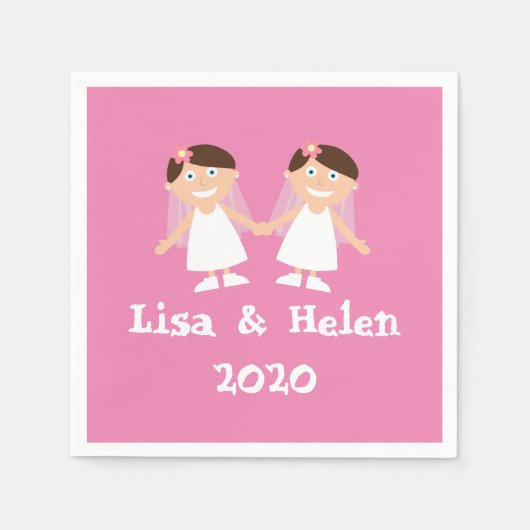 Gay Wedding Servet (Voorkant)