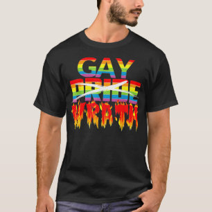 Gay Wrath Niet Gay Pride Juli Viering T T-shirt