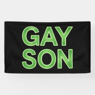 Gay Zoon Grappig LGBTQ Pride Spandoek