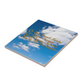 Gayatri mantra tegeltje (Zijkant)