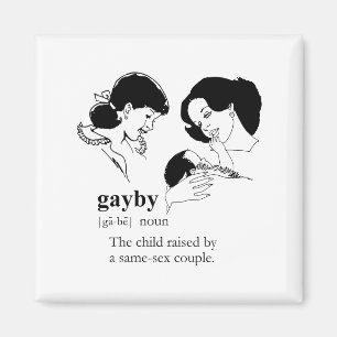 GAYBY (Lesbisch) Magneet