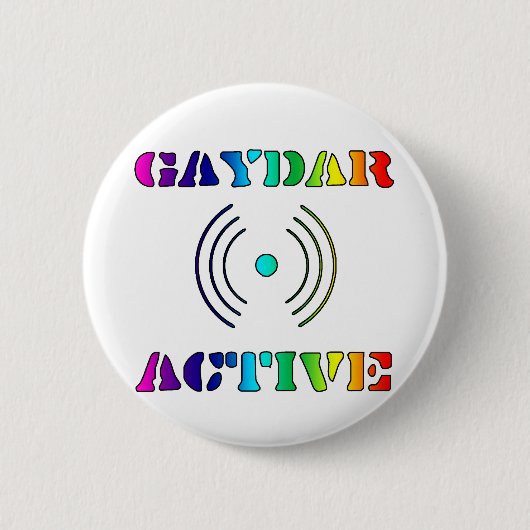 Gaydar Active II Ronde Button 5,7 Cm (Voorkant)