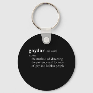 GAYDAR (definitie) Sleutelhanger