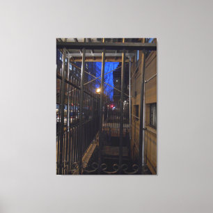 "Gaye Elise Beda", "New York City, NYC" Canvas Afdruk