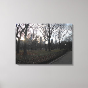 "Gaye Elise Beda", "New York City, NYC" Canvas Afdruk