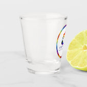 Gayest Logo Ooit Shot Glass Shot Glas (Links)
