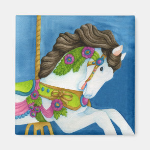 Gayle Carousel Horse Magnet Magneet
