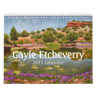 Gayle Etcheverry 2011 Agenda Kalender