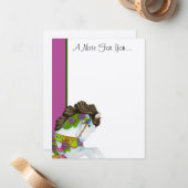 Gayle Une Note Pour Vous ! Cartes de correspondanc (Devant/Arrière en situation)