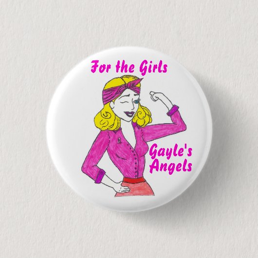 Gayle's Angels - Button (Voorkant)