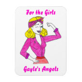 Gayle's Angels - Magnet (Vertical)