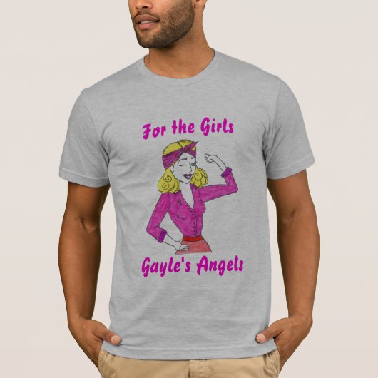 Gayle's Angels - Mannen T-shirt (Voorkant)