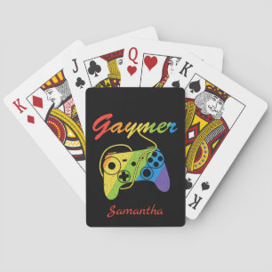 Gaymer   Regenboogvideogame-controller   Gokken Pokerkaarten